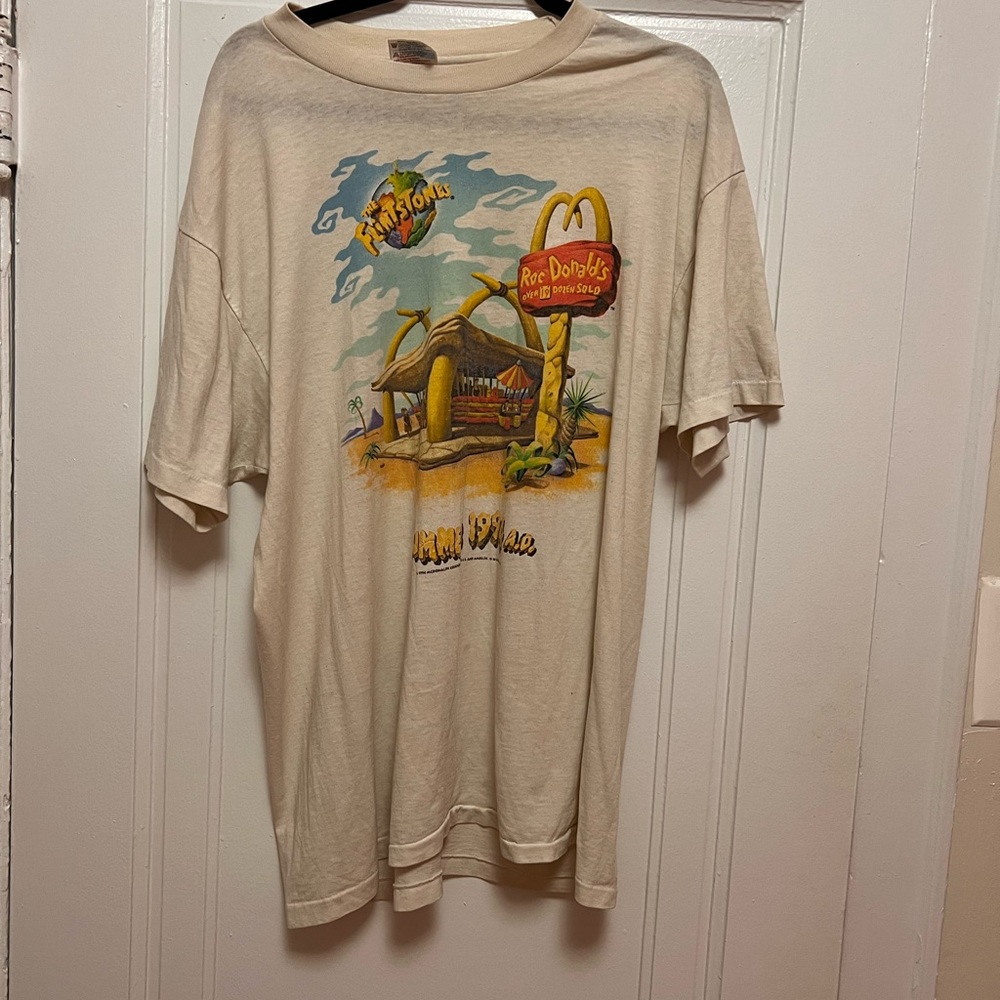 Vintage McDonald's Flintstones T-Shirt